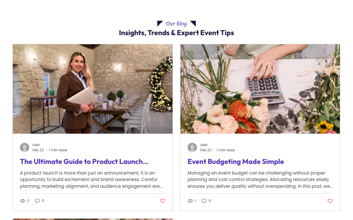 Our Blog