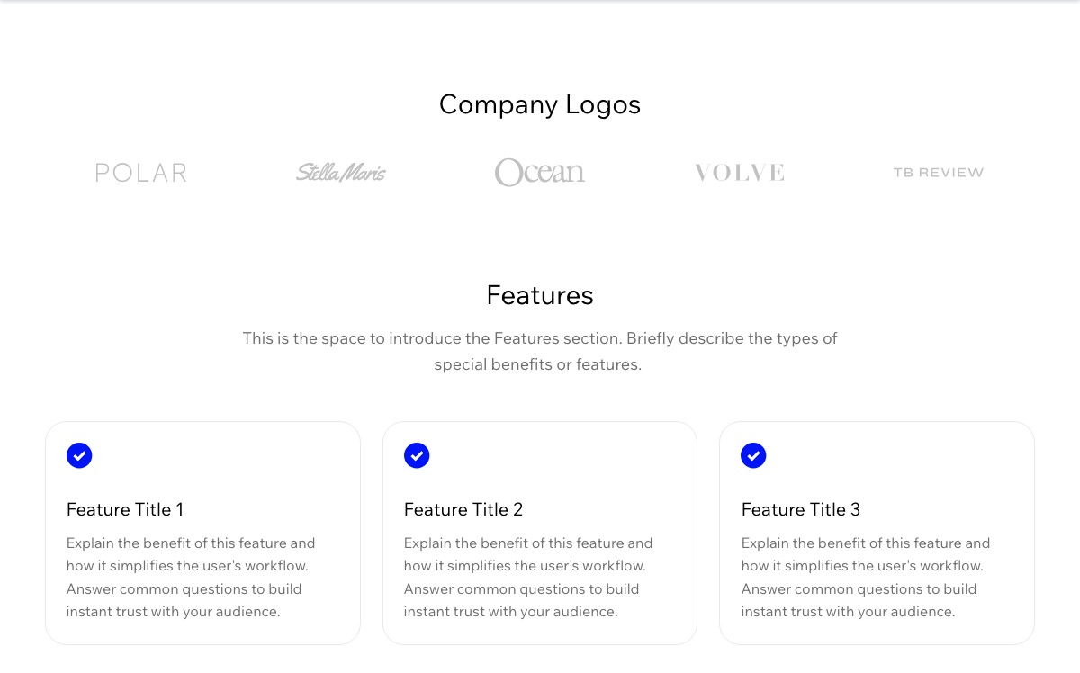 Features