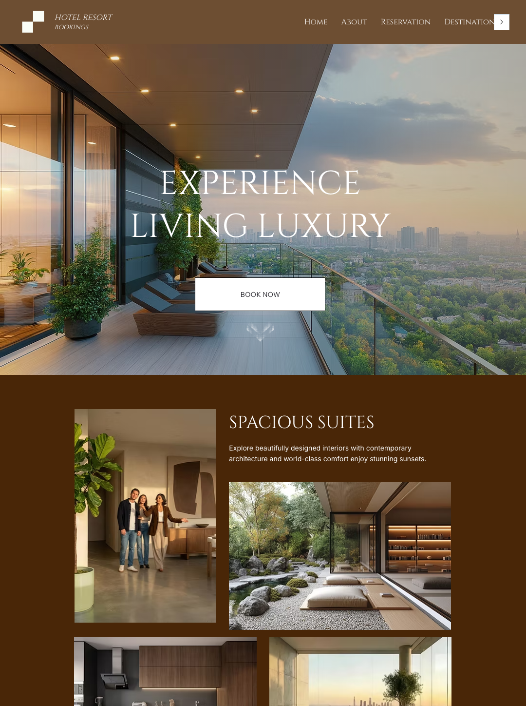 Hotel Resort Booking