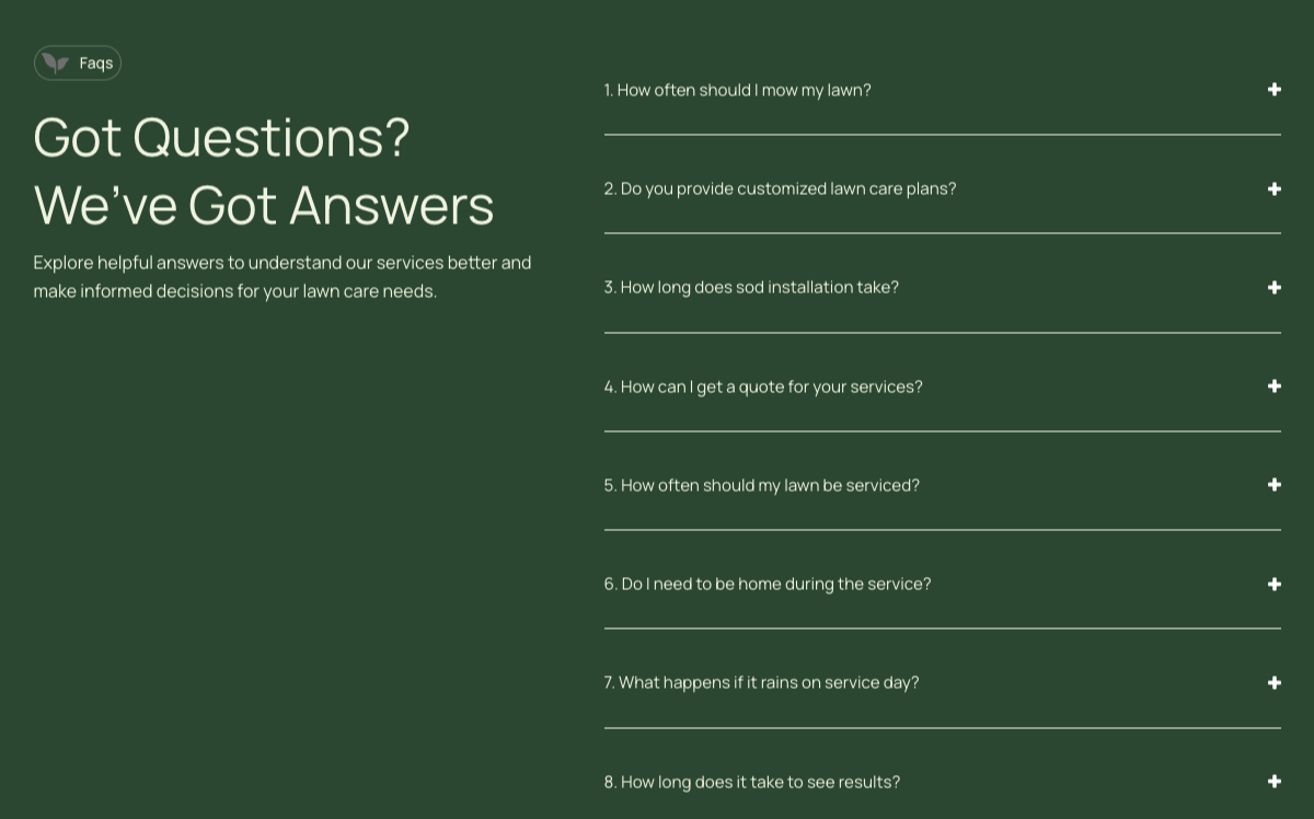 faqs