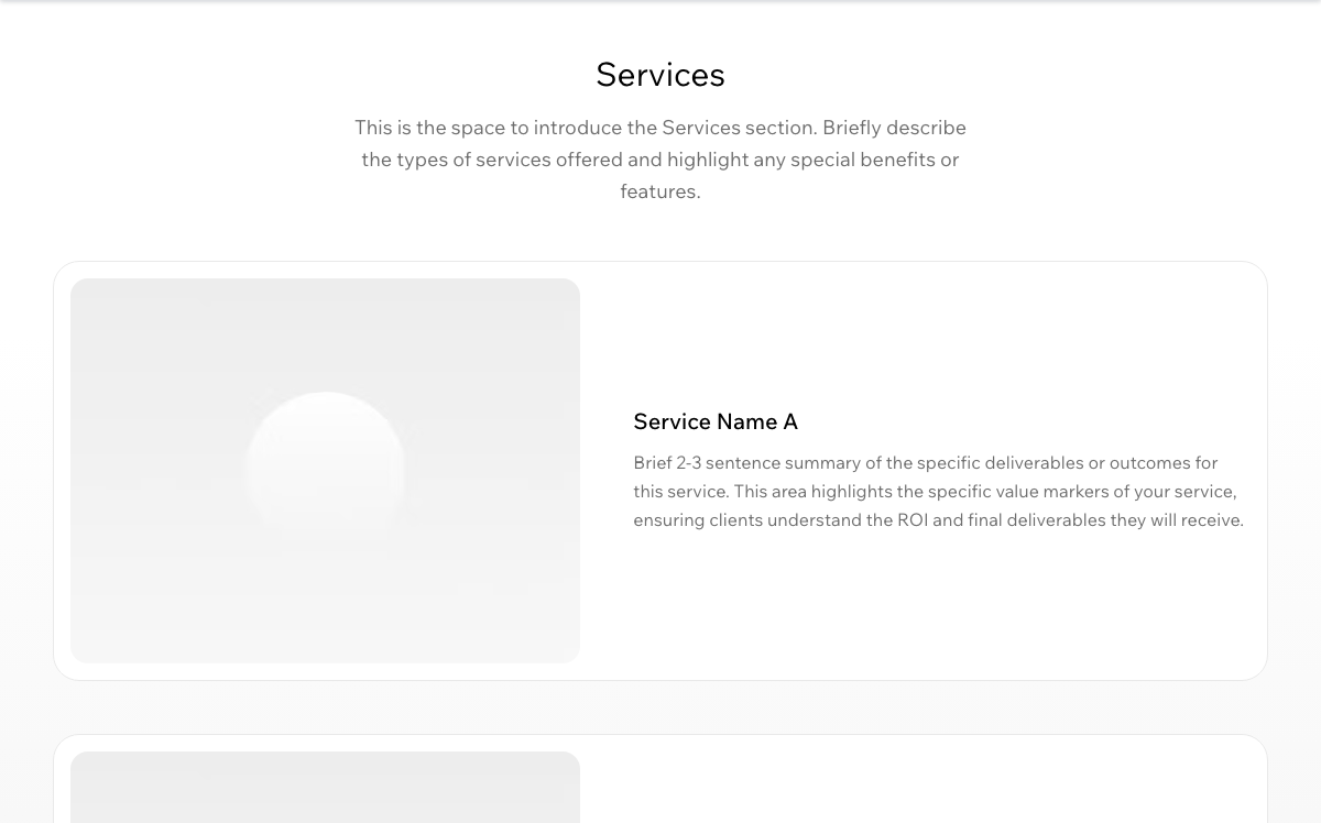 services