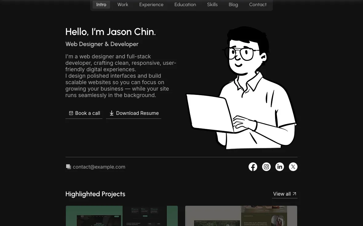 Devfolio CV