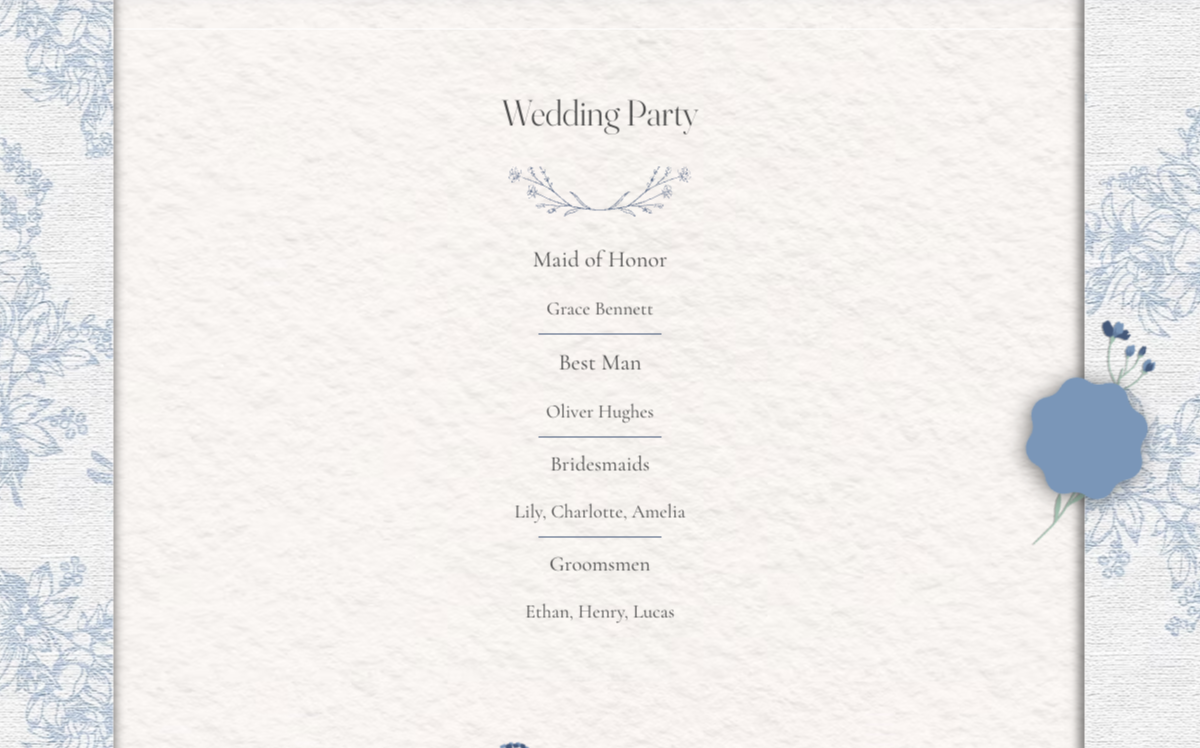 Wedding Party
