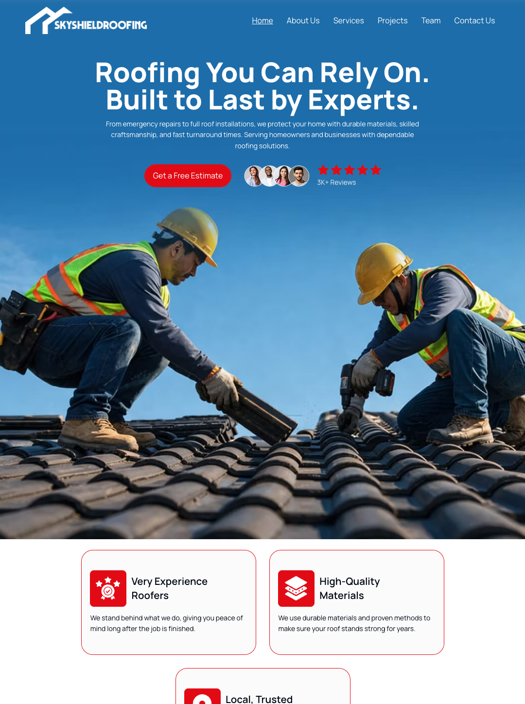 SkyShield Roofing