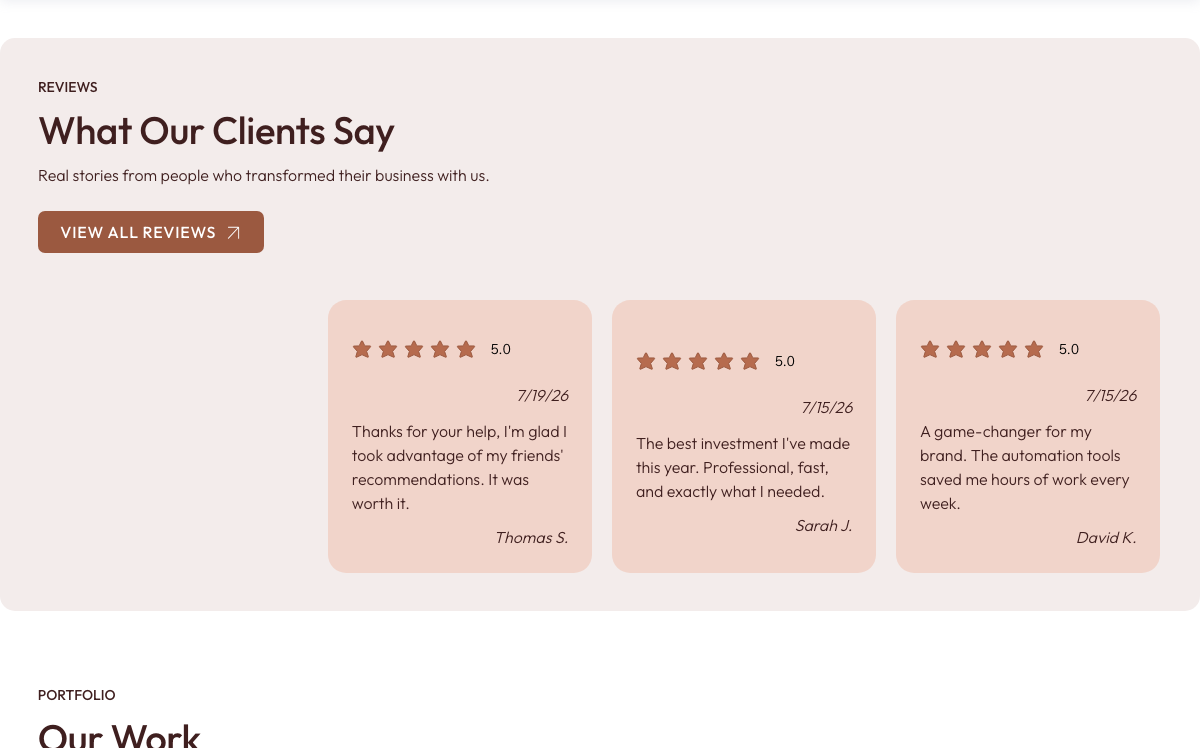 Reviews