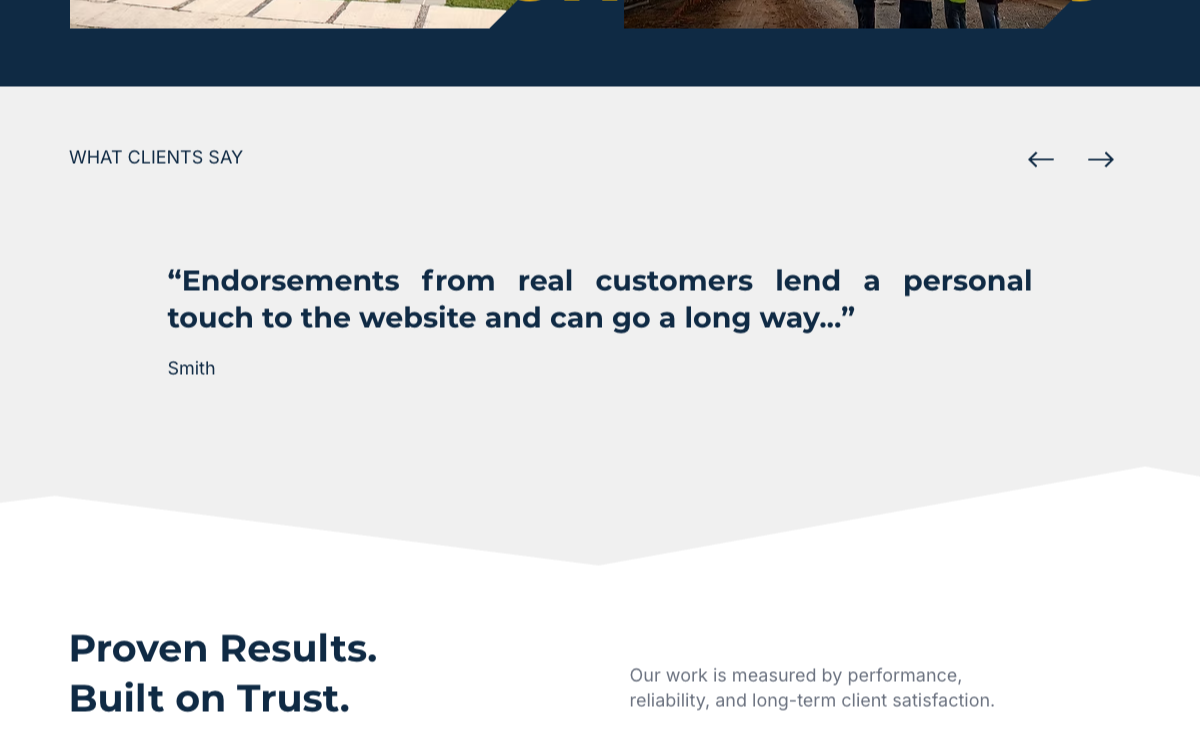 WHAT CLIENTS SAY