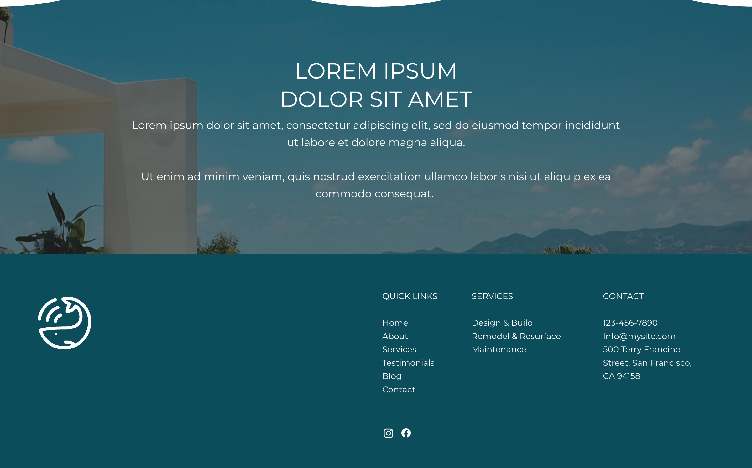footer