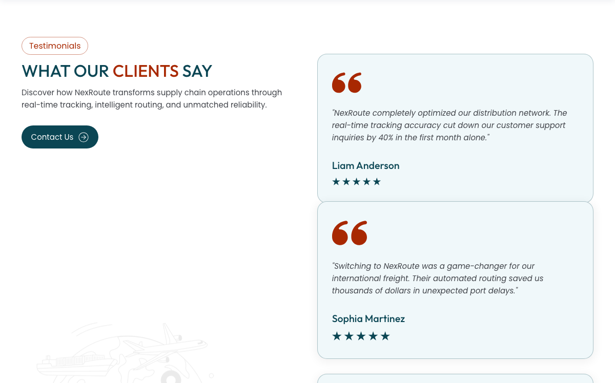 Testimonials