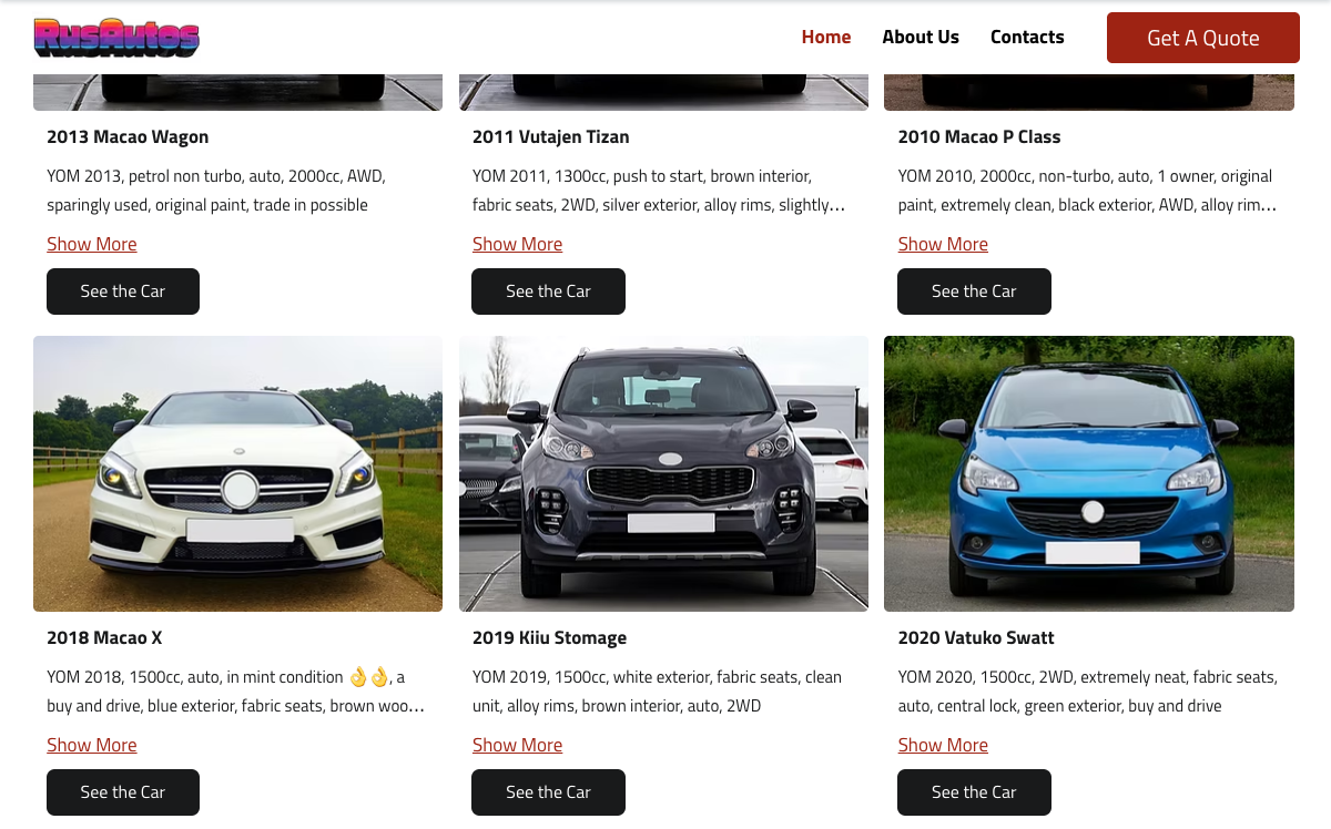 Cars
