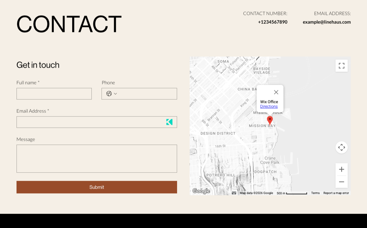 contact