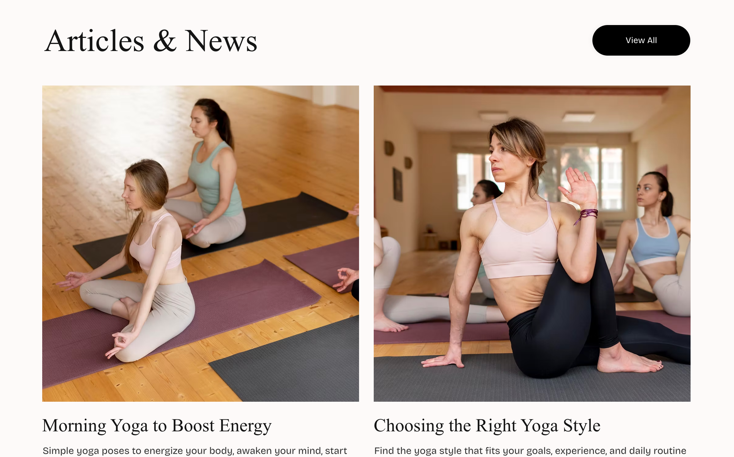 Articles & news