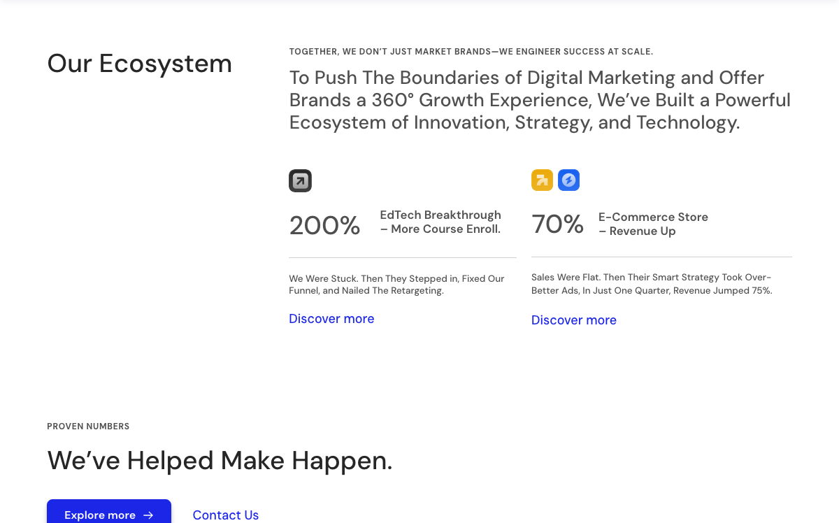 Our Ecosystem