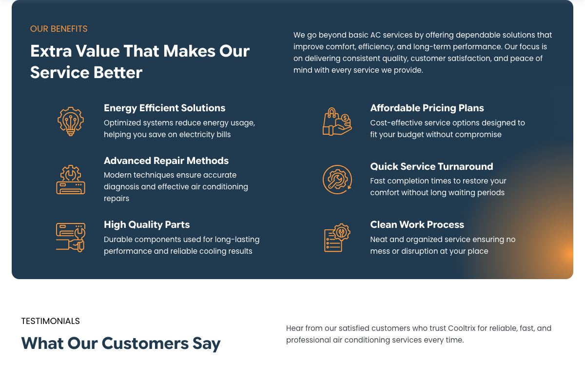 Our Benefits