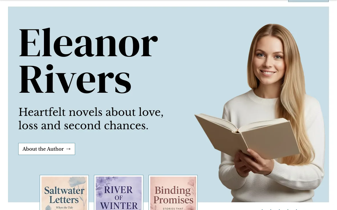 Book Writer, Author