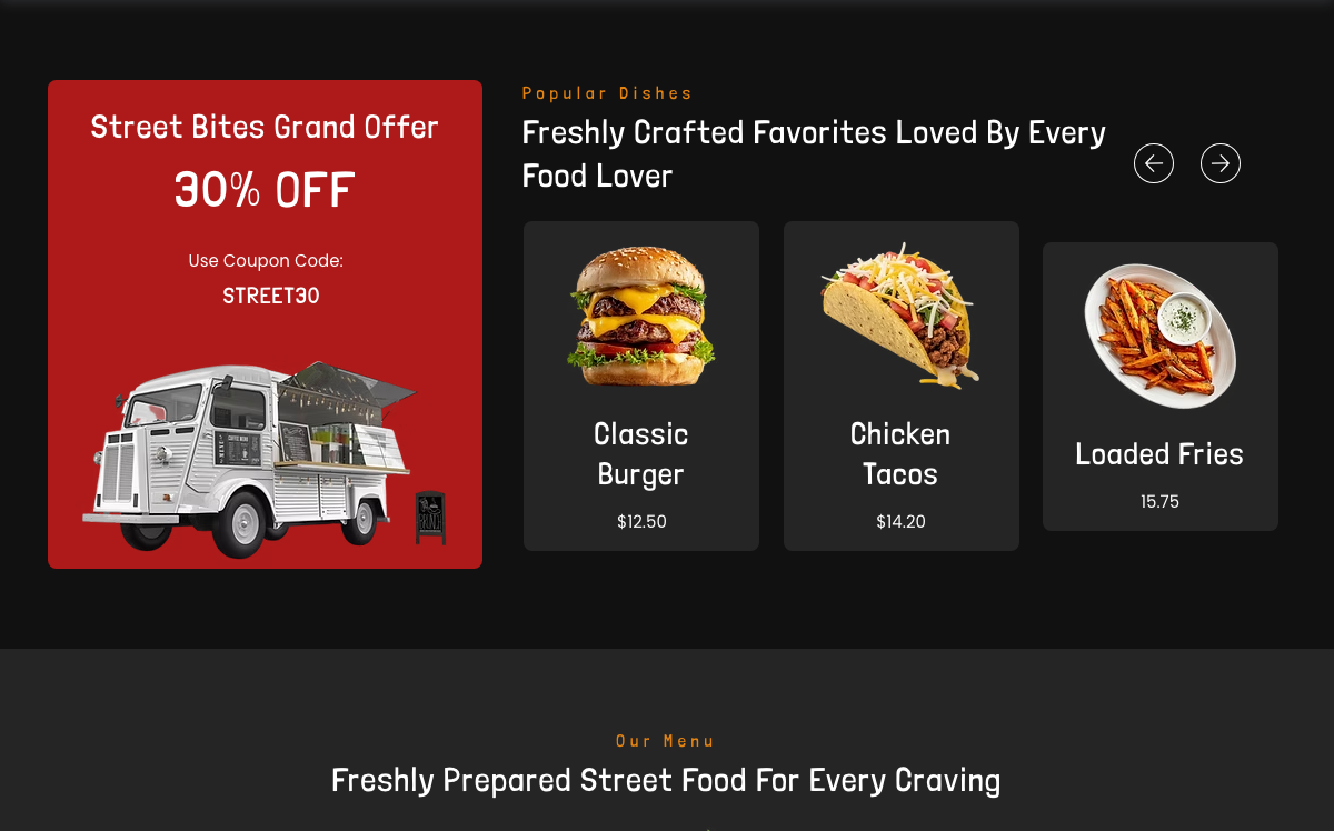 Popular Dishes
