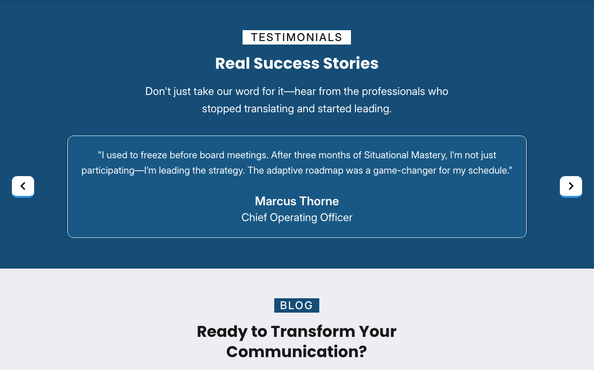 testimonials