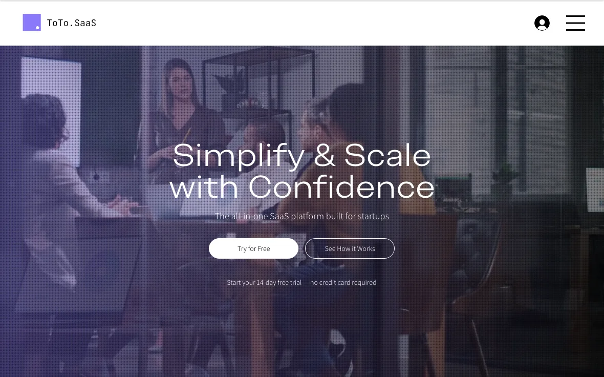 SaaS Startup ToTo