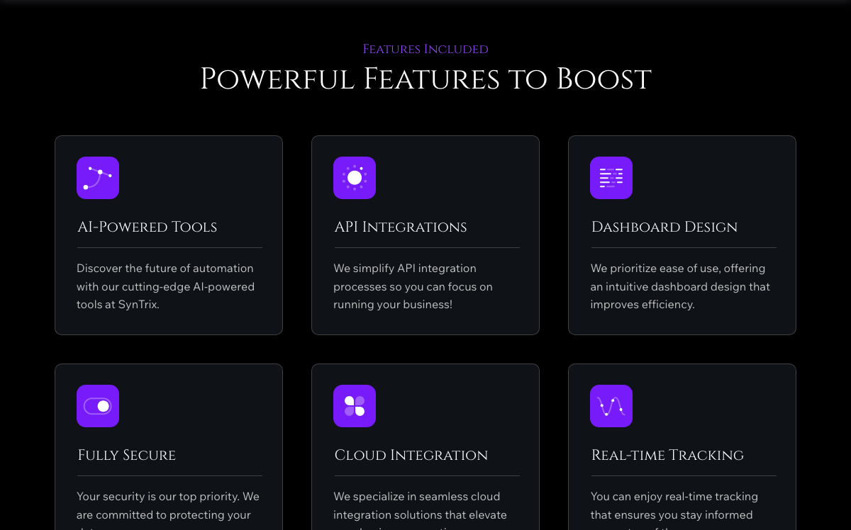 Powerful Features