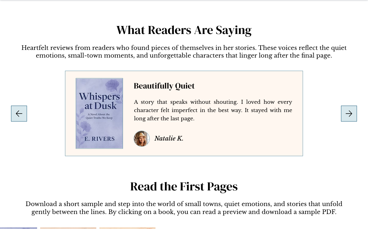 What Readers Are Say