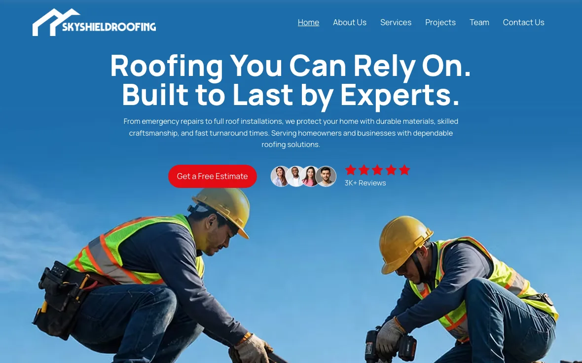 SkyShield Roofing