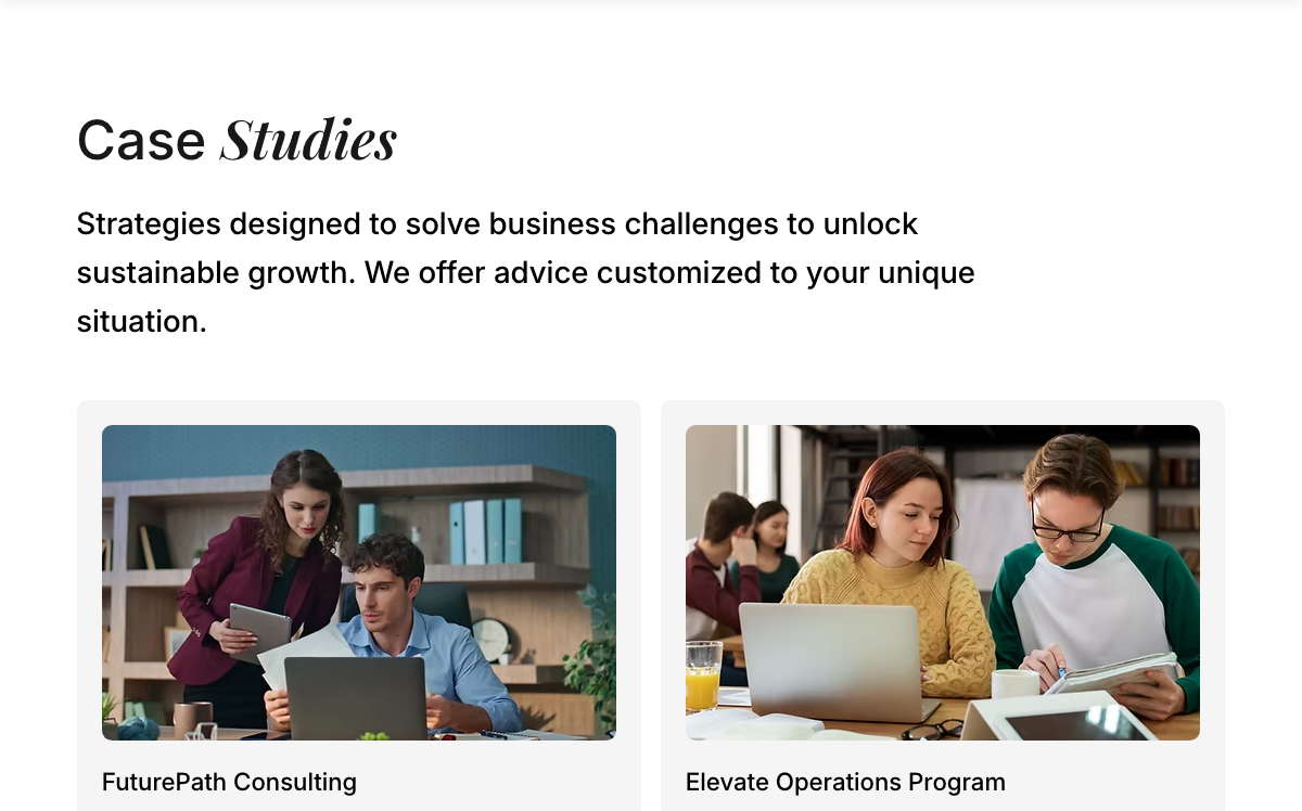 Case Studies