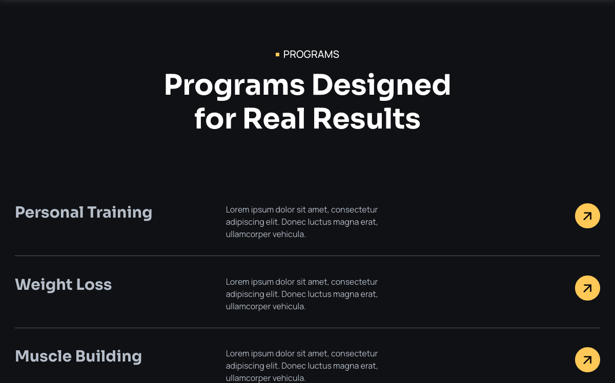 Programs