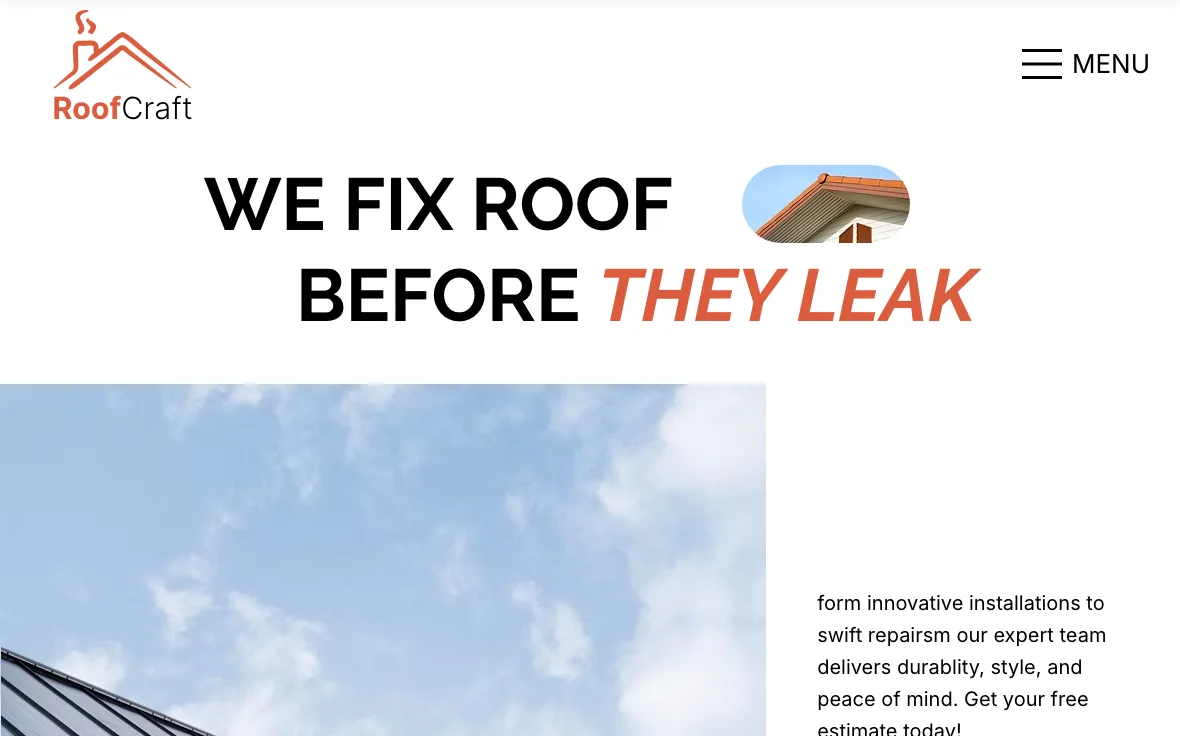 RoofCraft Infra