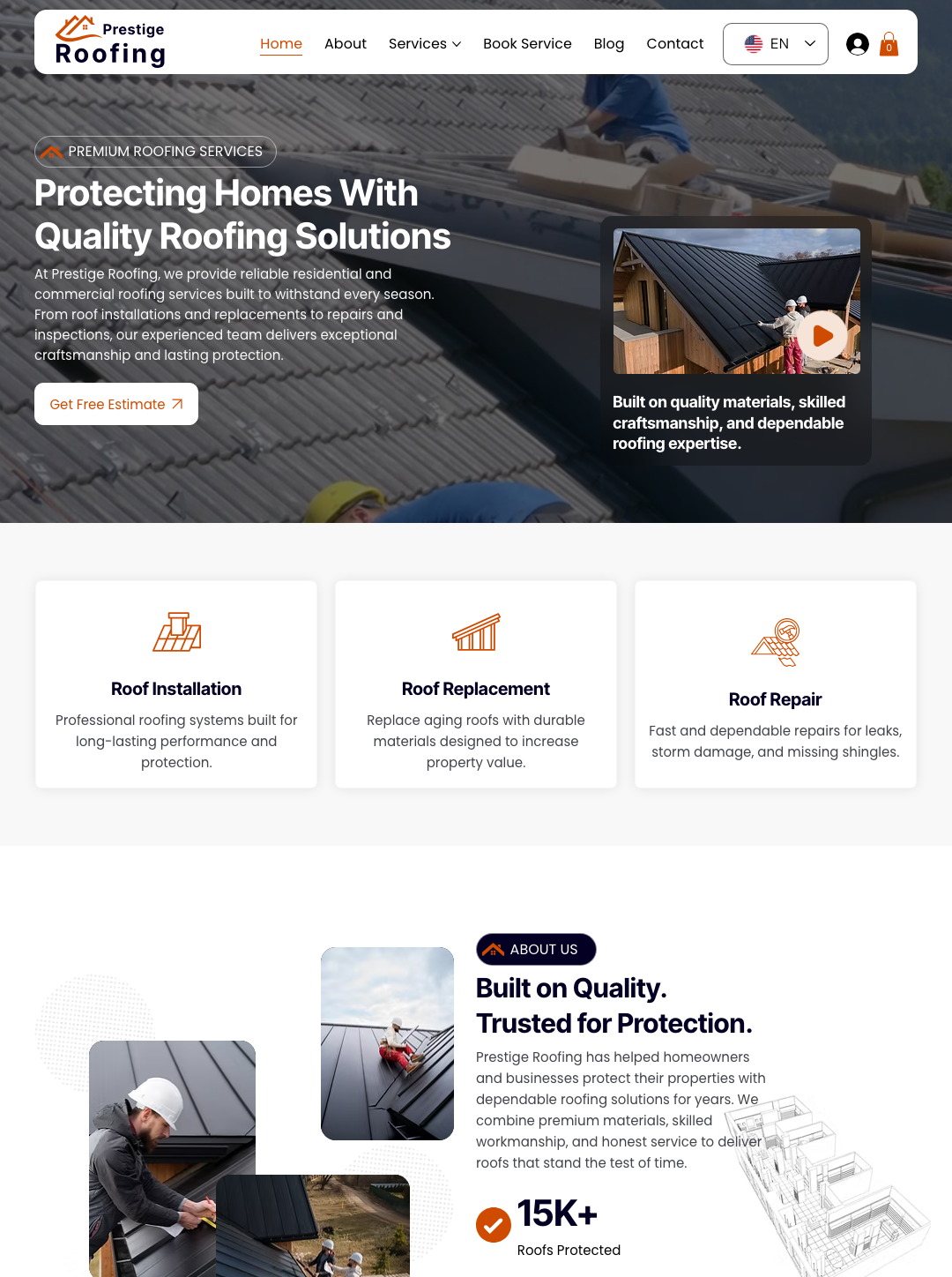 Prestige Roofing