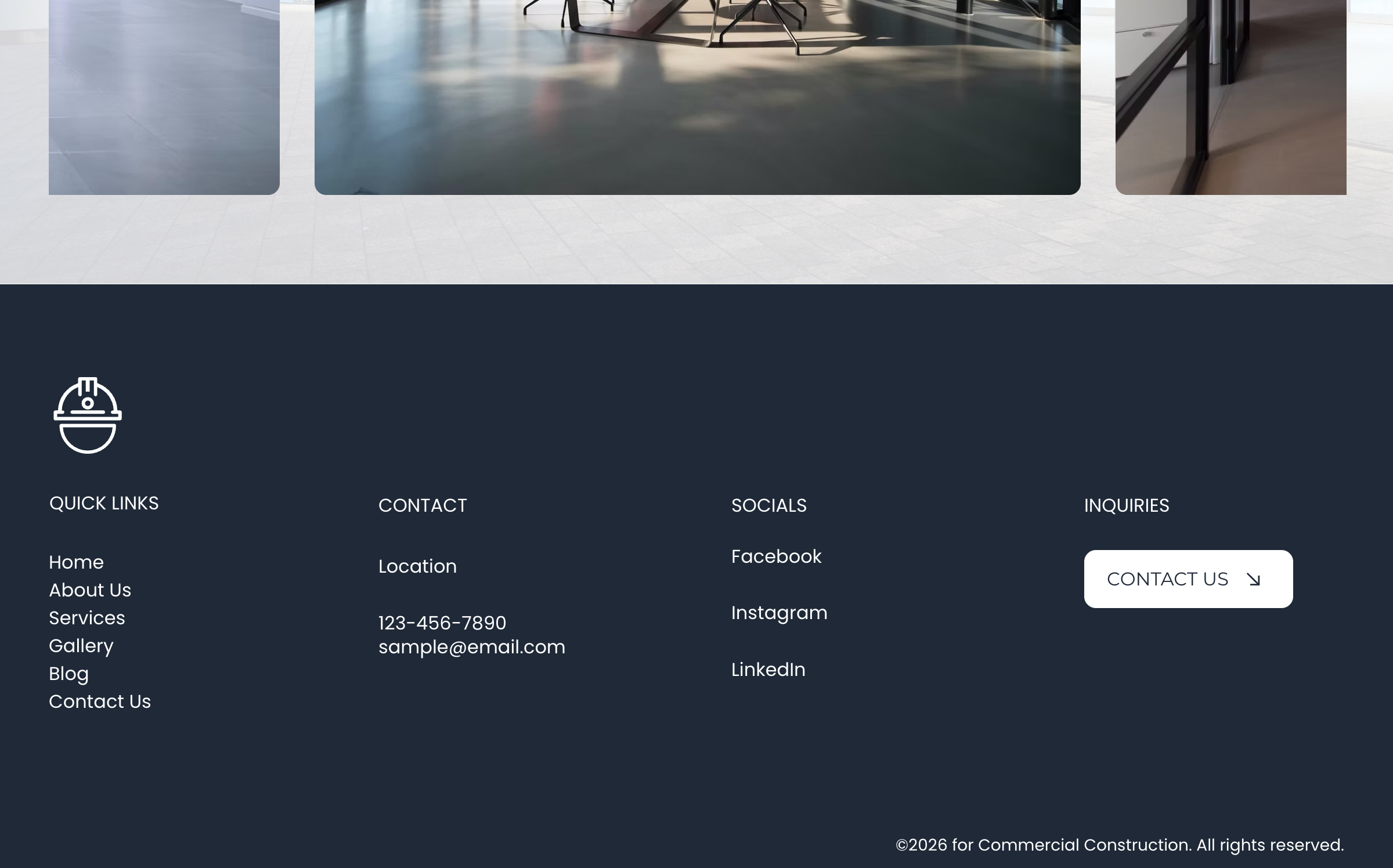 footer