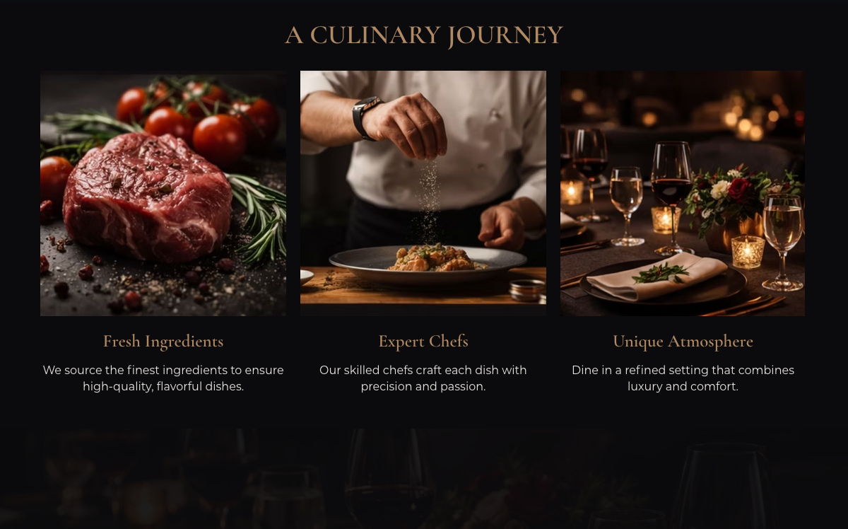 A Culinary Journey