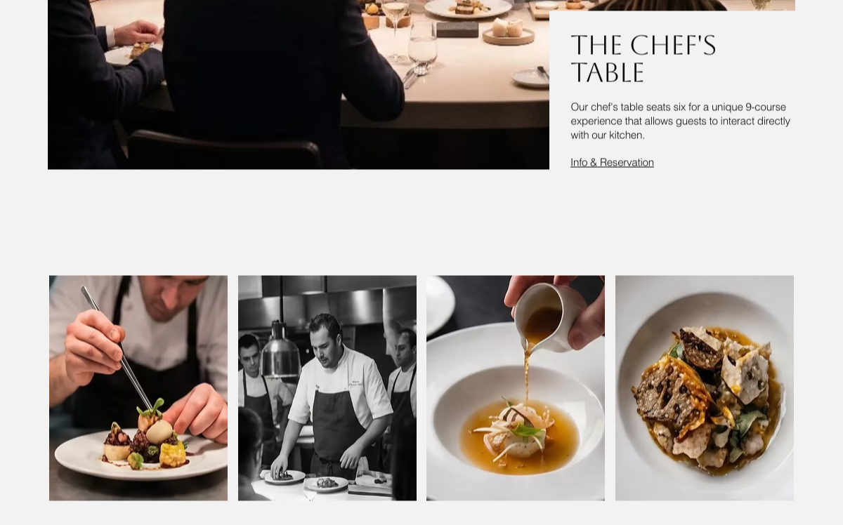 the chefs table