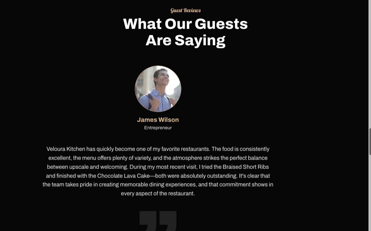 Guest Reviews