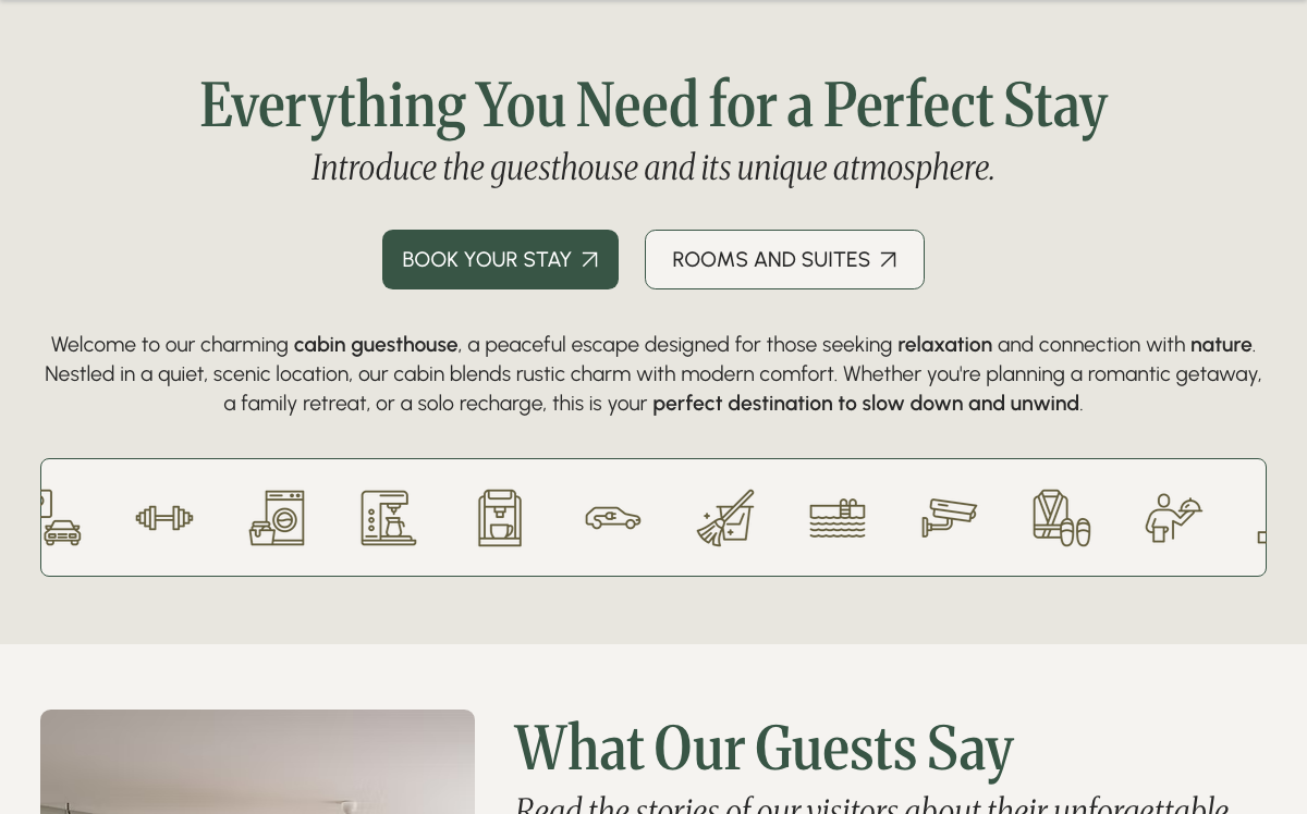 amenities