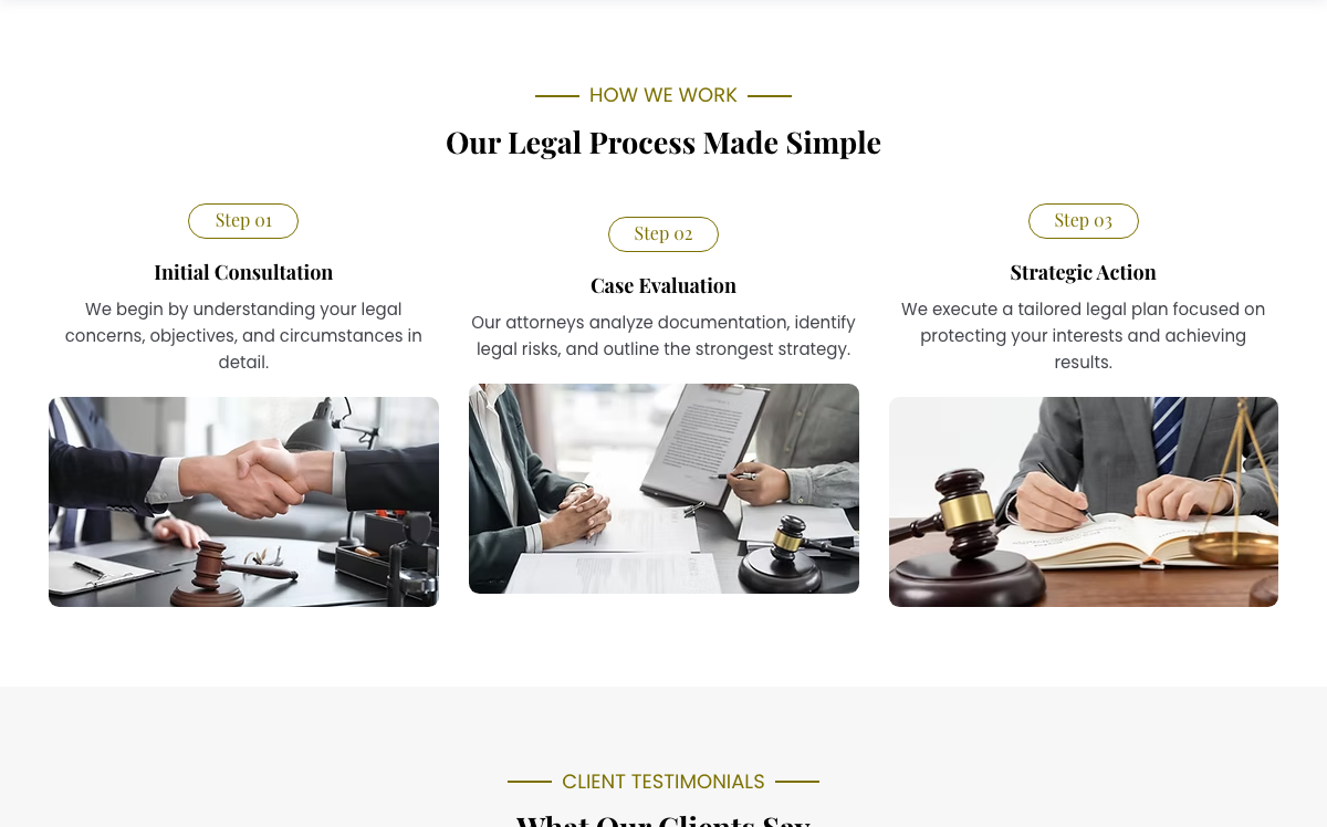 how we work
