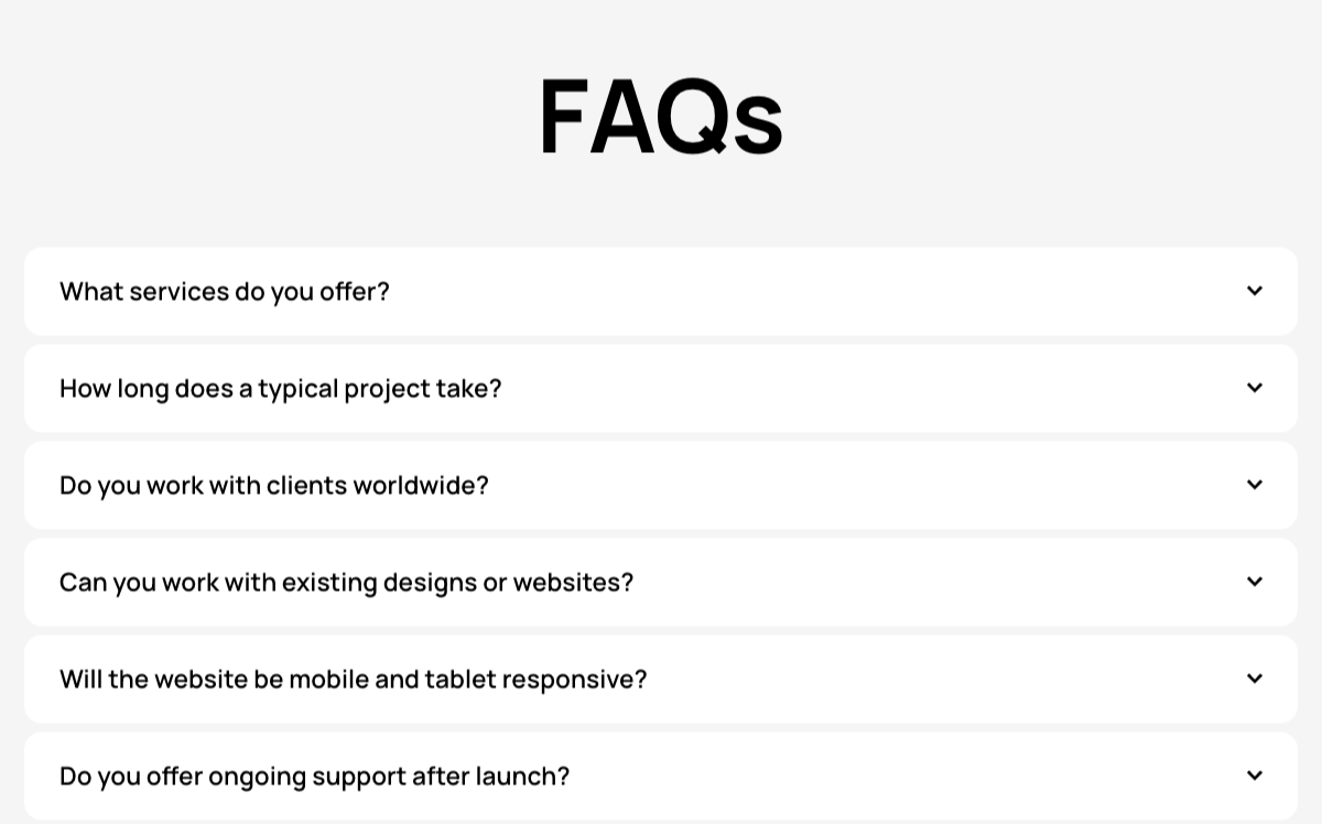 FAQ