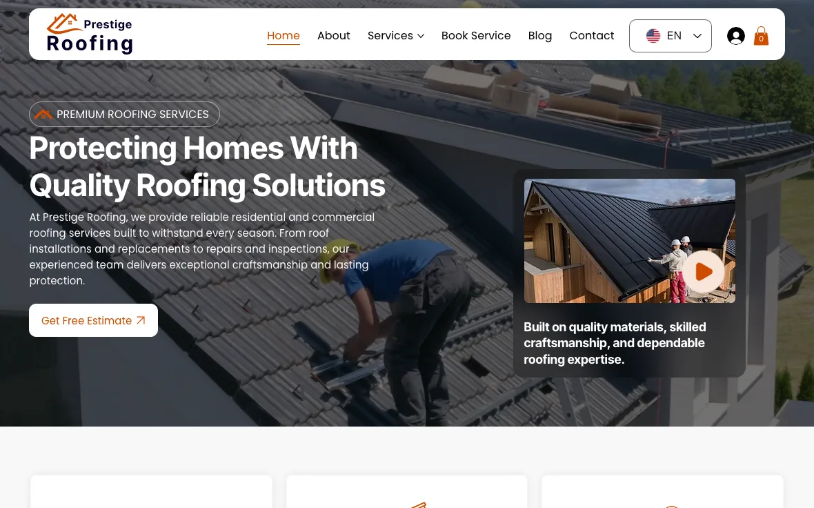 Prestige Roofing