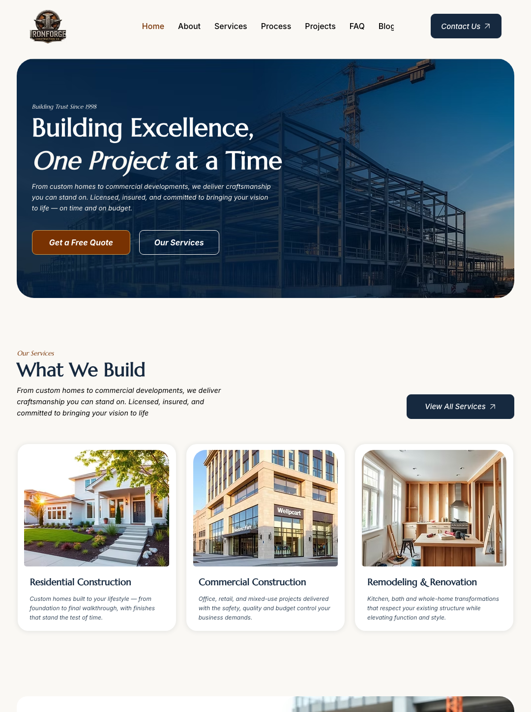 Ironfo Construction