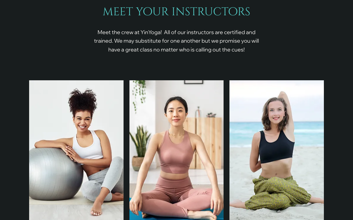 The team YinYoga