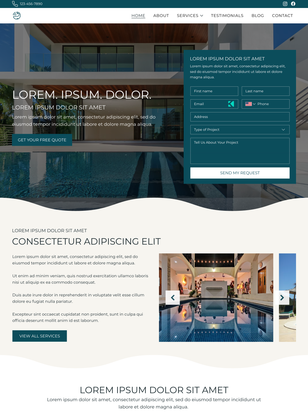 Pool Design Build