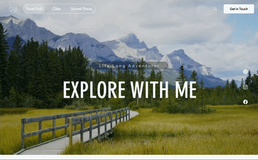 Travel Blog Website