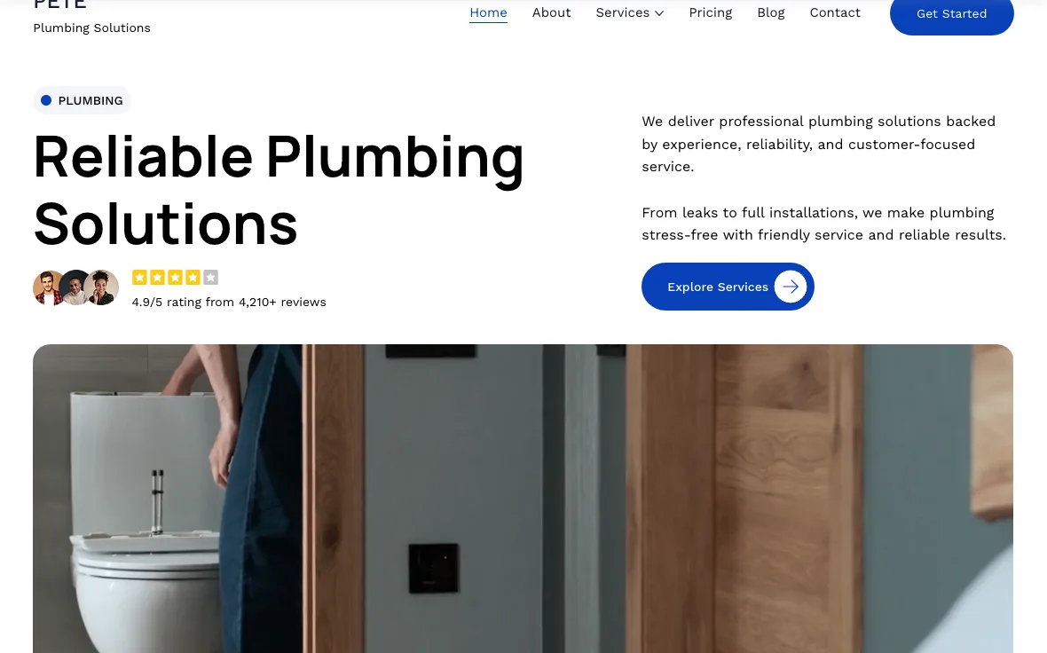 PETE Plumbing