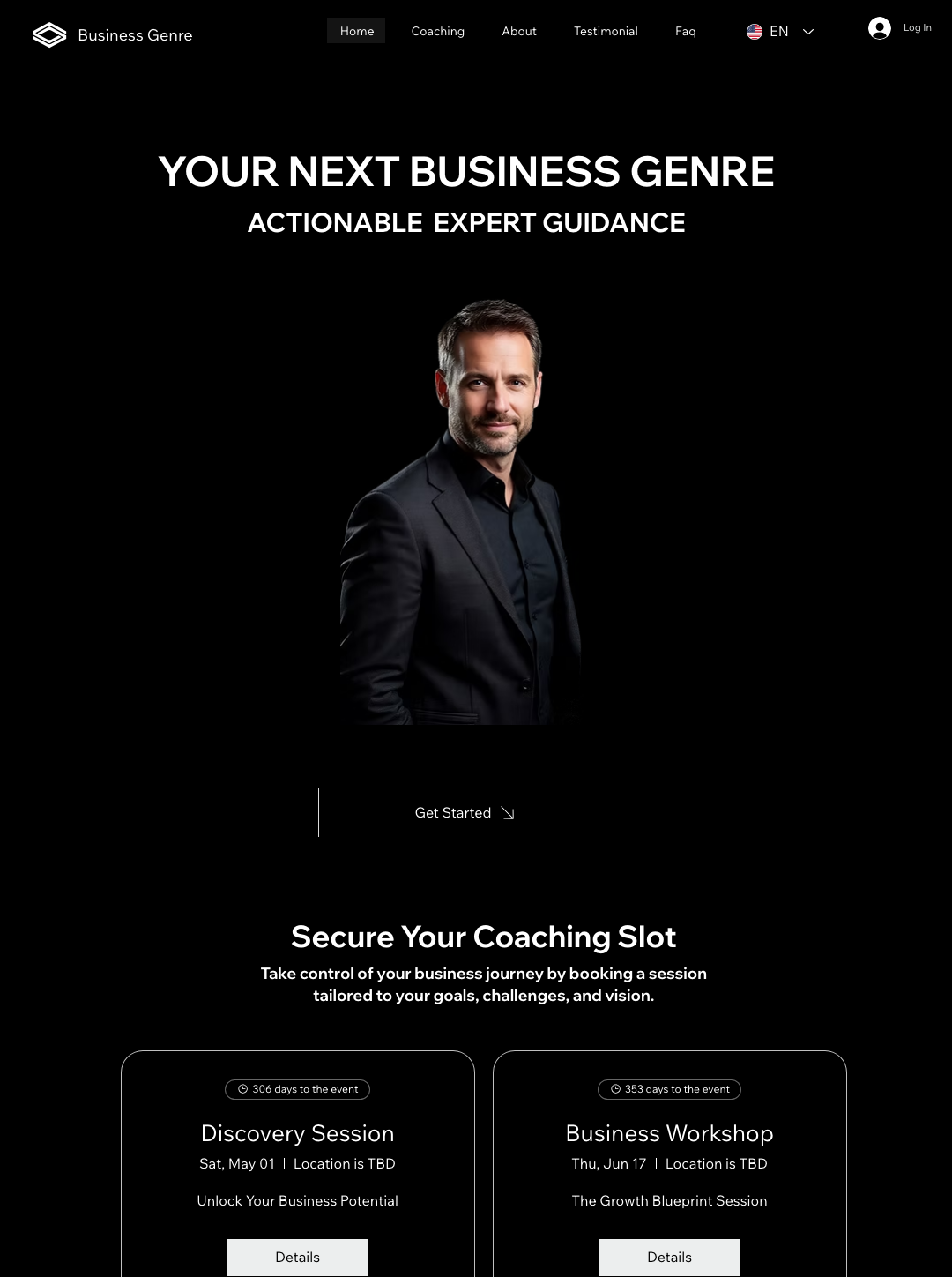 Business Event Genre