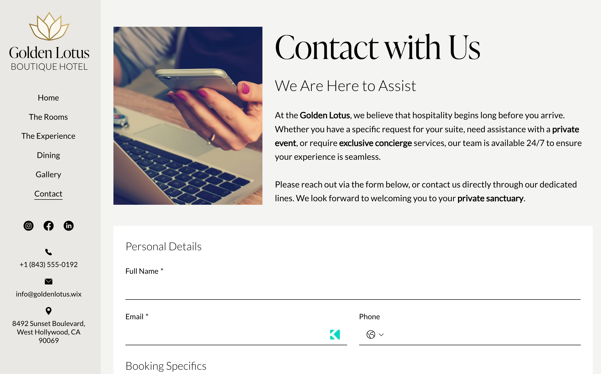 contact