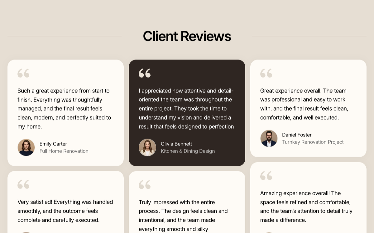 Reviews