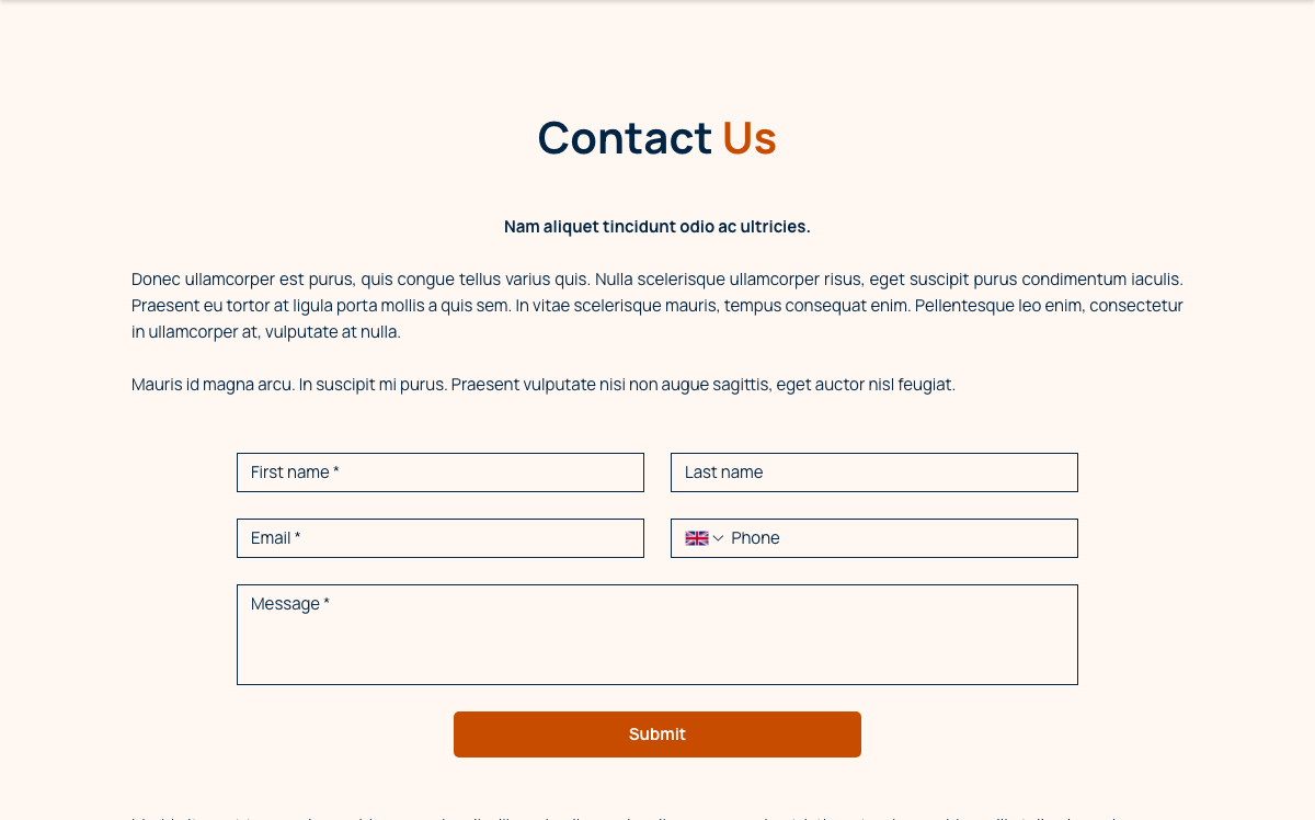 contact