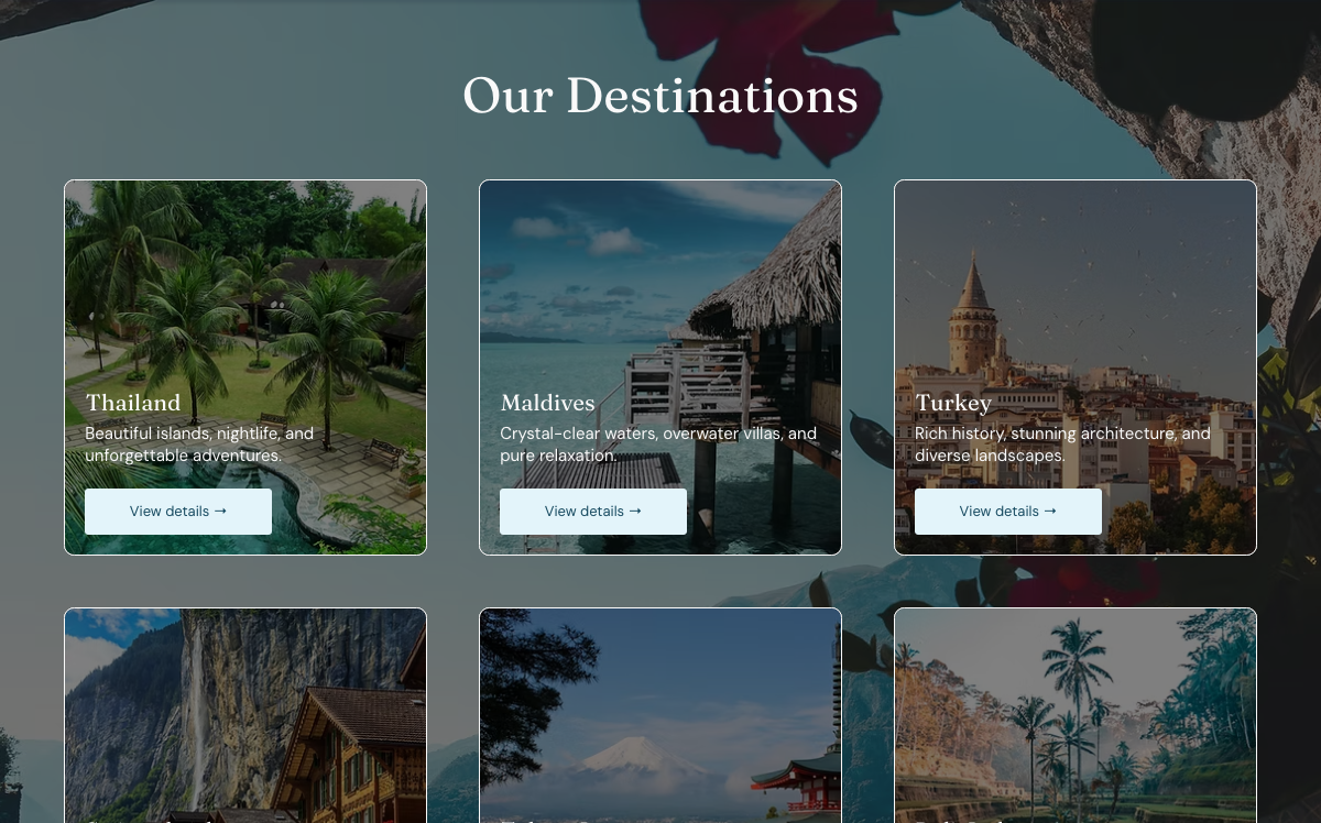 Destinations