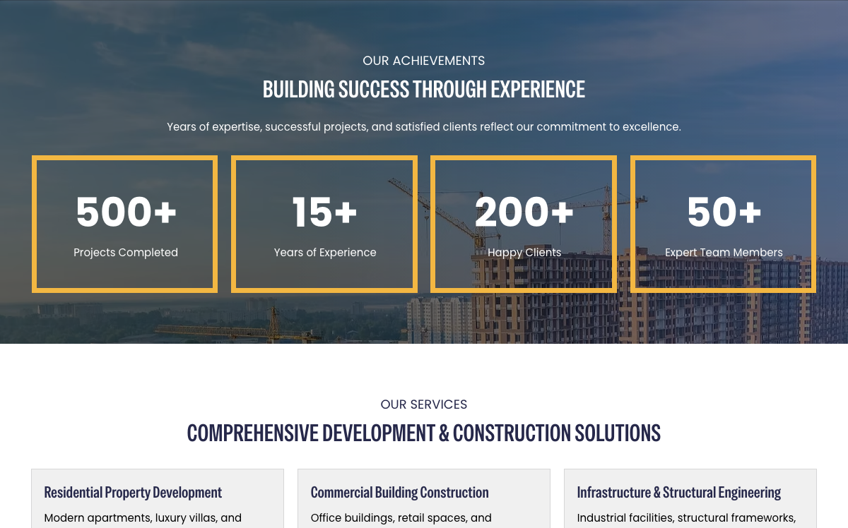 OUR ACHIEVEMENTS