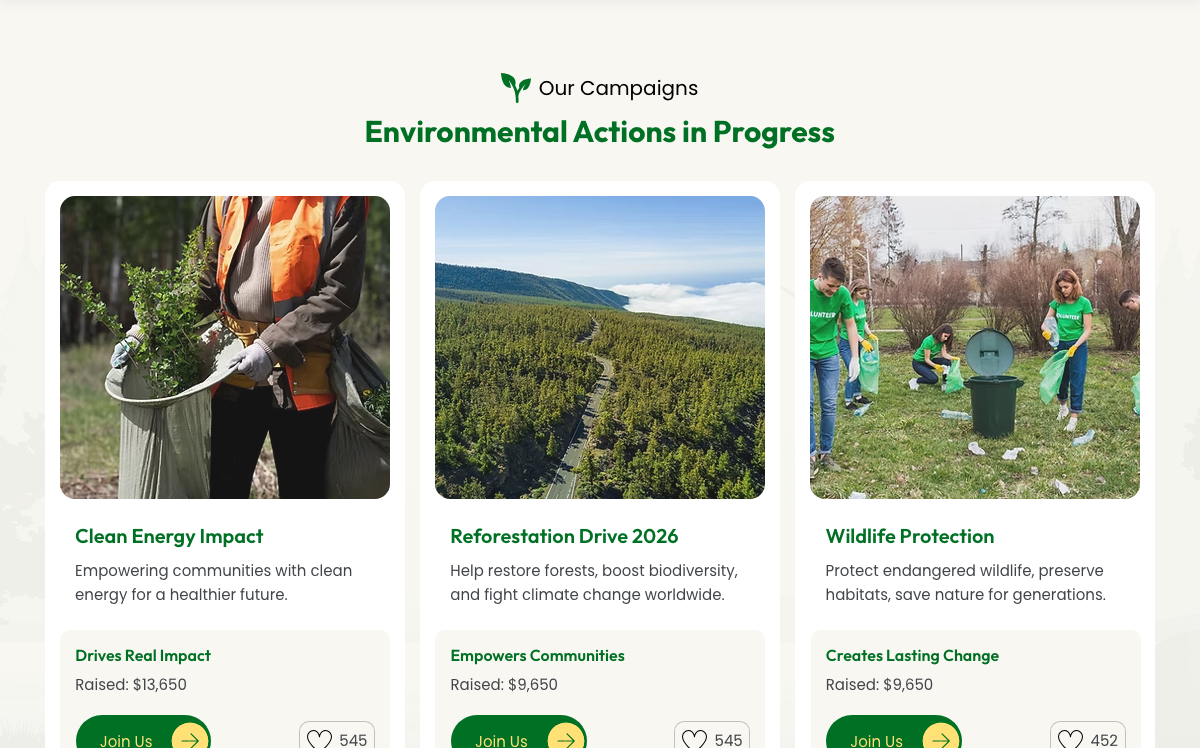 Our Campaigns