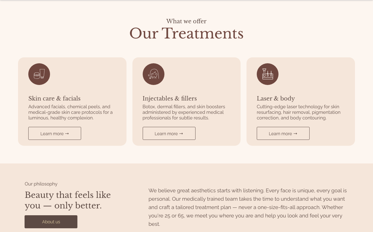 What We Offer