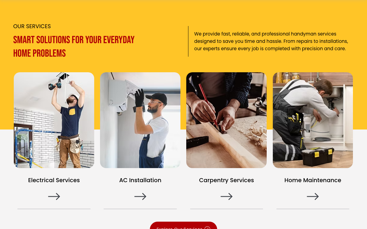 our services